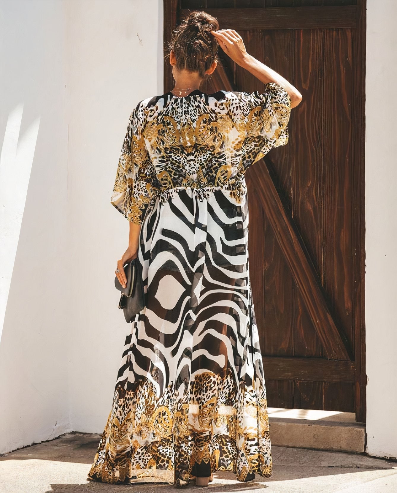 Kimono Wild - Cache-maillot Bohème et Élégant